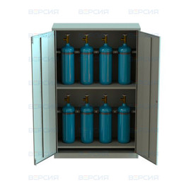 Шкаф для хранения кислородных газовых баллонов ШГБК-015 (8 баллонов)