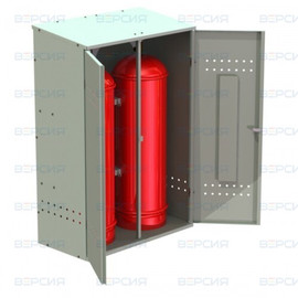 Шкаф для хранения пропановых газовых баллонов ШПБР-02-1,2 (2 баллона)