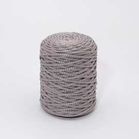 Шнур полиэфирный 3 мм (14)-светло-серый