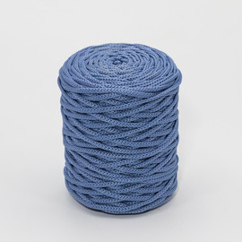 Шнур полиэфирный 3 мм (17)-серо-голубой