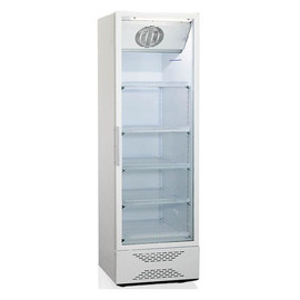 Холодильная витрина БИРЮСА Б-520N, однокамерный, белый