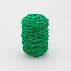 Шнур хлопковый крученый 3 мм (121)-зеленый