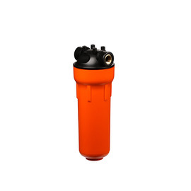 Корпус фильтра для горячей воды 3/4 Гидротек ЭКО оранжевый (HOHE-10SL)