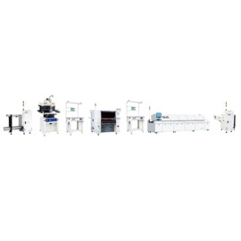 Конвейер для сборки печатных плат и установки SMT компонентов СТ066