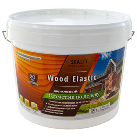 Герметик для дерева Wood Elastic 15 кг