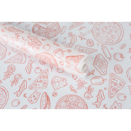 Бумага для выпечки с рисунком Пицца 5м